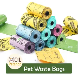 Isi 20 Poop Bag Roll Kantong Plastik Sampah Pet Waste Bags