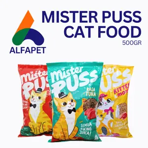 Mister puss 500gr makanan kucing kering cocok untuk semua jenis kucing
