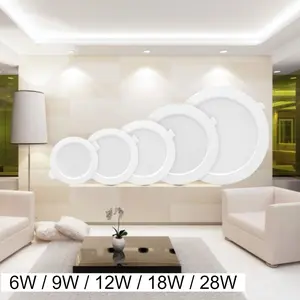 LAMPU DOWNLIGHT LED PANEL 6W 9W 12W 18W 24W / LAMPU PLAFON LED