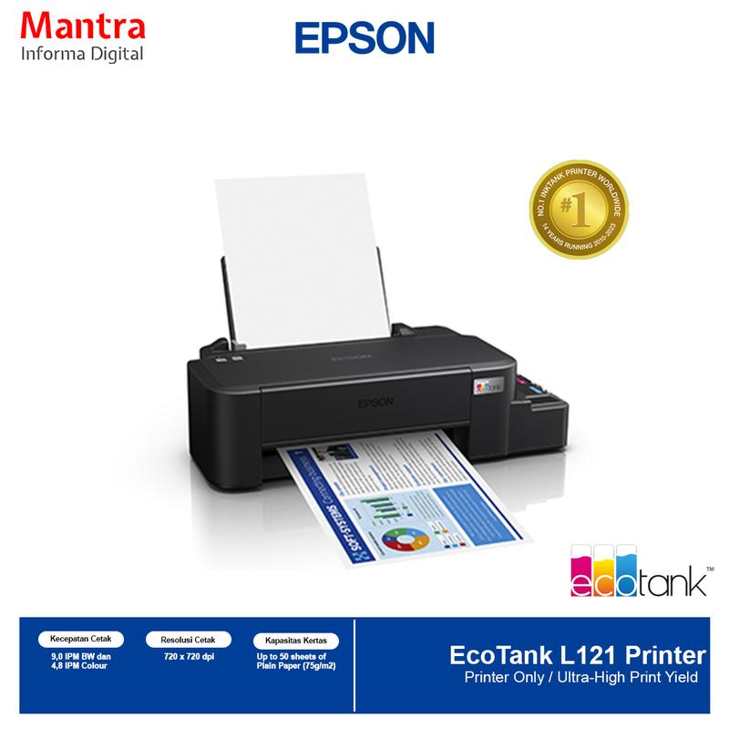 PRINTER EPSON L121 Ink Tank Printer - Shop | Tokopedia