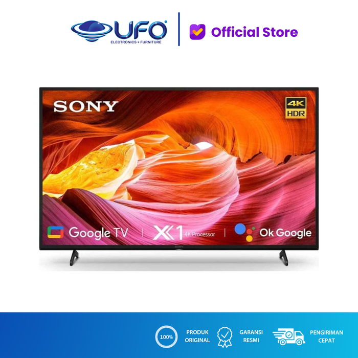 Gambar SONY KD65X75K LED 4K HDR SMART GOOGLE TV 65 INCH dari UFO ELEKTRONIKA JOGJA Kab. Sleman Tokopedia