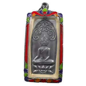 PHRA SOMDEJ OLD LP TOH WAT RAKANG BLESSED THAI PENDANT