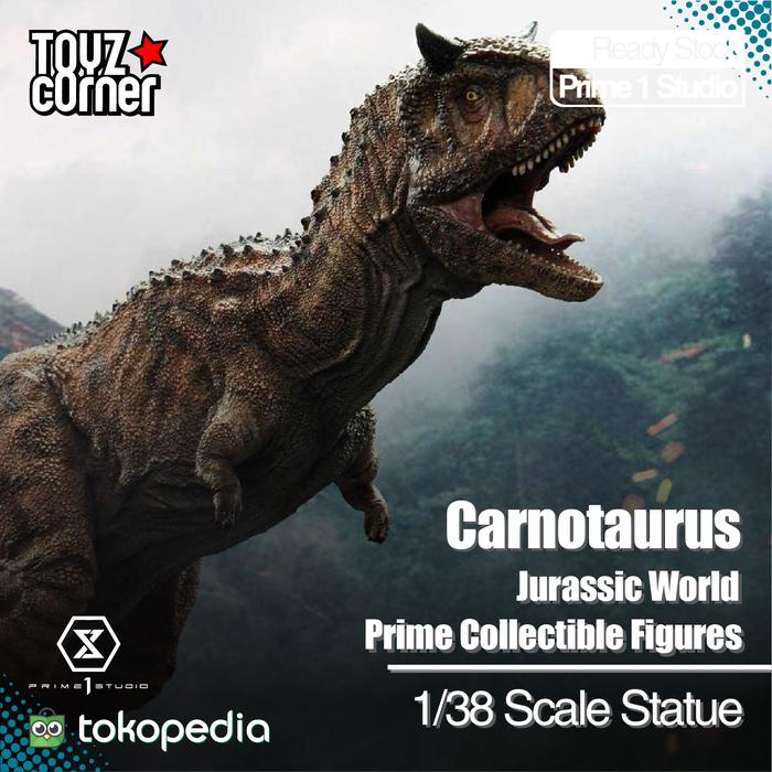 Gambar Prime 1 Studio 1/38 Scale Statue Jurassic World Carnotaurus dari Toyz Corner Kota Administrasi Jakarta Selatan Tokopedia