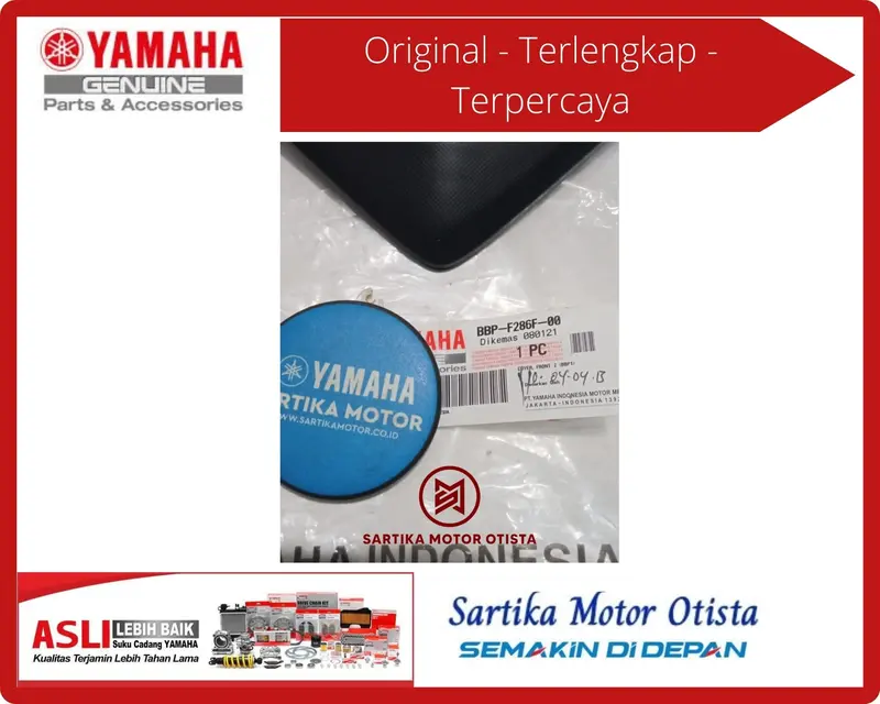 Original Cover, Front 2 (BBP1) Yamaha All New Yamaha Aerox 1