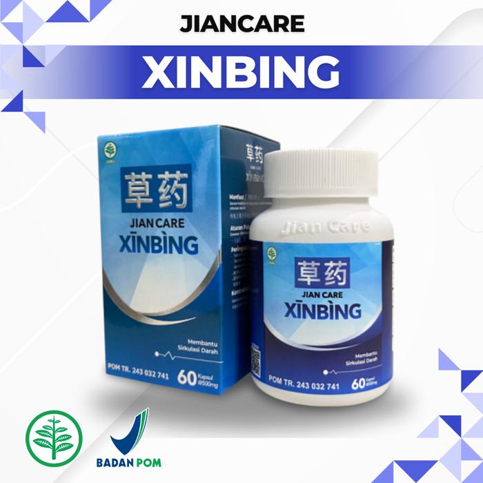 XINBING JianCare Herbal Lancarkan Sirkulasi Darah Sudah BPOM