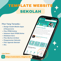 Gambar TEMPLATE WEBSITE SEKOLAH DESIGN MODERN DENGAN WORDPRESS [NEWW] dari RRDigital-id Kota Depok 1 Tokopedia