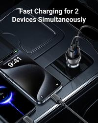 Gambar ACEFAST B7 CAR CHARGER MOBIL LED DIGITAL DISPLAY USB FAST CHARGING dari KoboiTech Kota Administrasi Jakarta Utara 2 Tokopedia