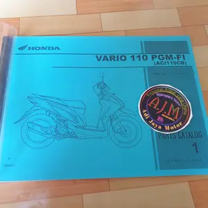 Buku part Catalog catalogue katalog katalogue copian Vario Led f1 2016