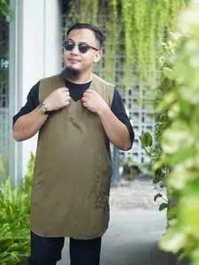 Rompi Sholat Series Safar | Rompi Sholat Kerah V | Rosal | Kurta Rompi | Rompi Kurta