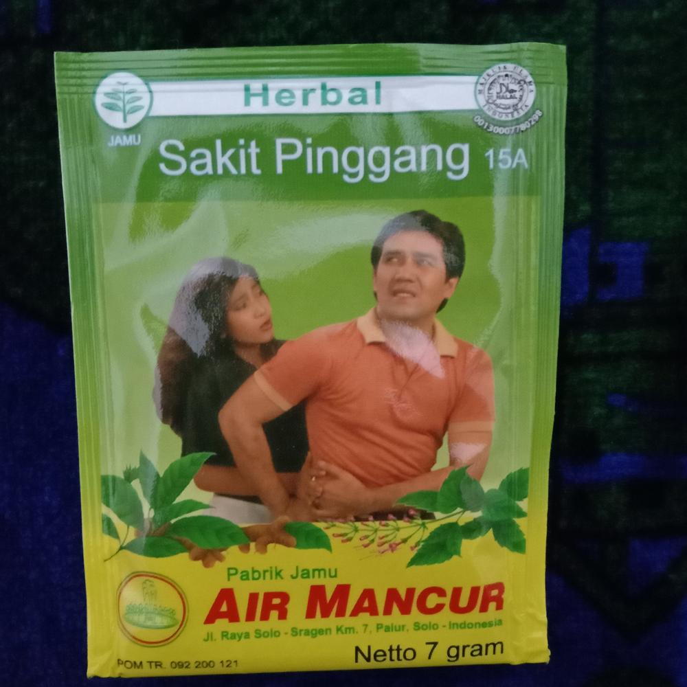 jamu sakit pinggang air mancur