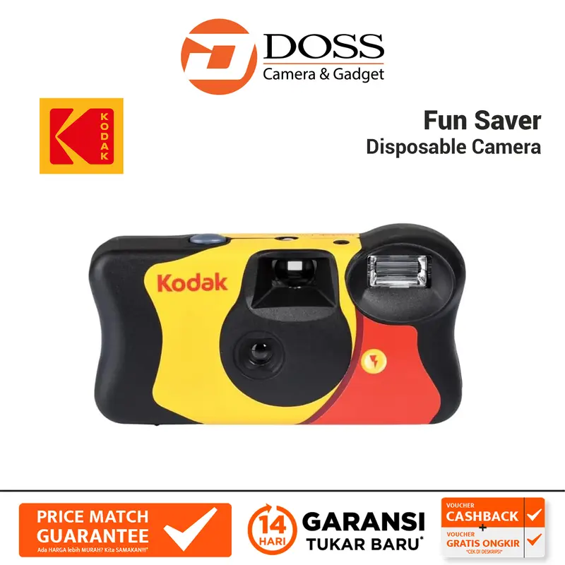 Kodak Disposable Camera Fun Saver ISO 800 0
