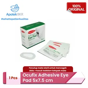 OneMed Ocufix Eye Pad 5 x 7,5 cm - Plester Pelindung Mata Steril