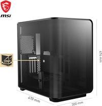 Gambar MSI MEG MAESTRO 700L PZ - Modern Aesthetic 270-Degree Panoramic Tempered Glass Mid-Tower ATX Gaming Case dari Duta Mandiri Infokom Kota Administrasi Jakarta Pusat 4 Tokopedia