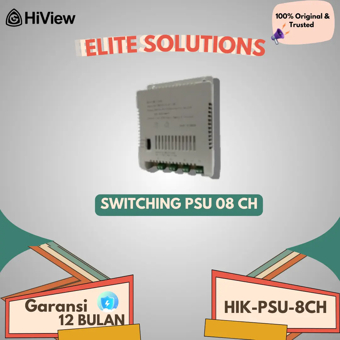HiView HIK-PSU-8CH Tipe SWITCHING PSU 08 CH