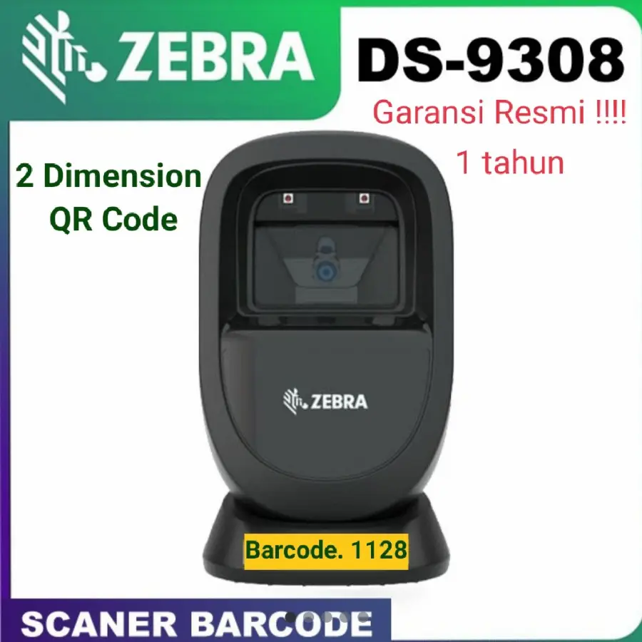 BARCODE SCANNER ZEBRA OMNI DIRECTION DS 9308 2D QR CODE - e-faktur