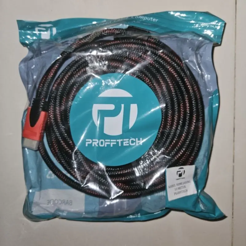 Kabel HDMI 1.5M,3M,5M,10M,15M,20M Jaring Profftech V1.4 HDMI To HDMI ORIGINAL 100% 4