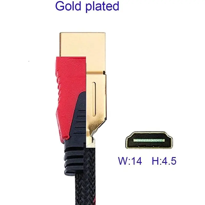 Kabel HDMI 1.5M,3M,5M,10M,15M,20M Jaring Profftech V1.4 HDMI To HDMI ORIGINAL 100% 6