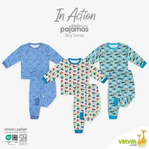 PIYAMA ANAK BIG SIZE BOY 2 3 4 5 6 7 8 9 10 VELVET JUNIOR