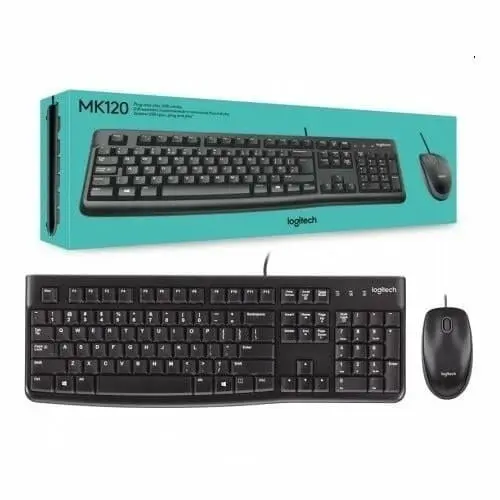 Logitech Combo Keyboard dan Mouse USB MK120 (L072) Garansi Resmi 3 Th 6