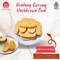Gambar Kentang Goreng Hasbrown Oval 500gr dari KIBIF STORE Kota Administrasi Jakarta Selatan 1 Tokopedia