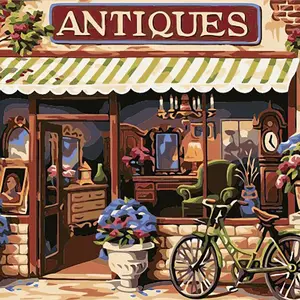 Painting by number kit oil lukisan cat minyak 003