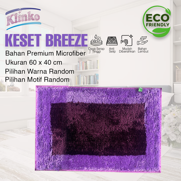 Gambar KODAKI Keset Kaki Kamar Tidur Breeze Anti Selip Keset Pintu Keset rumah Klinko dari KODAKI Mall Kota Administrasi Jakarta Utara Tokopedia