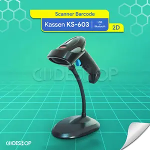 BARCODE SCANNER BLUETOOTH UNTUK ANDROID HP TAB IPHONE KASSEN KS 603