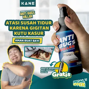 Obat Pembasmi Kutu Kasur Busuk Tungau 250ml Anti Tungau Spring Bed