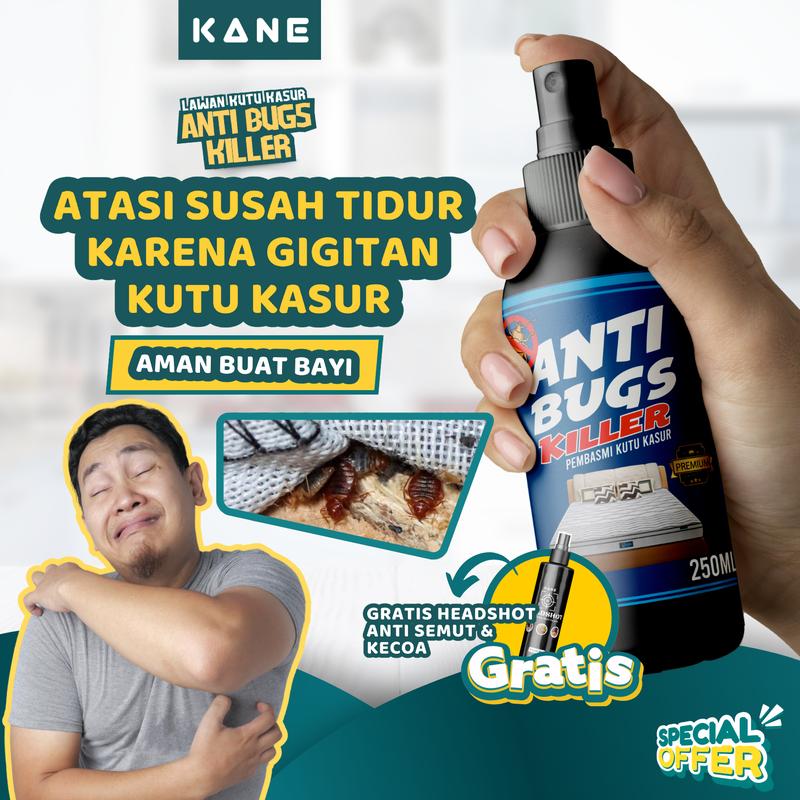 Obat Pembasmi Kutu Kasur Busuk Tungau 250ml Anti Tungau Spring Bed 0