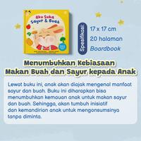 Gambar Bentang Kids Buku Anak Seri Aku Anak Mandiri: Aku Suka Sayur dan Buah - Bilingual Indonesia Inggris (Boardbook) dari Mizanstore Jakarta Kota Depok 3 Tokopedia