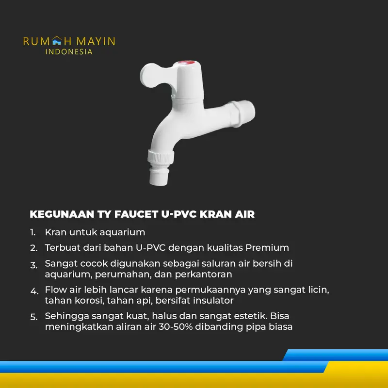 TY Faucet U–PVC - Kran Air by 3 Pawns 1