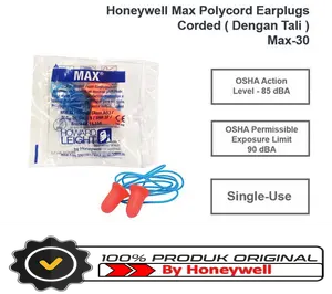 EarPlug Howard Leight MAX 30 original Penutup Telinga Honeywell Harga perpasang