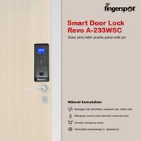 Gambar FINGERSPOT SMART DOOR LOCK Revo A-233WSC dari Techno Computer Bali Kota Denpasar 3 Tokopedia