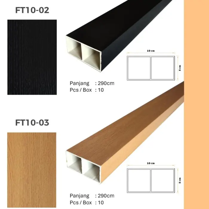 hollow pvc partisi kisi kisi /wallpanel wpc laiv  kisi kisi / kisi kisi sekat ruangan 4