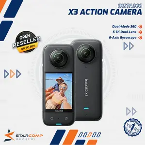 Insta360 X3 Action Cam - Insta 360 ONE X3 Action Camera Original Resmi