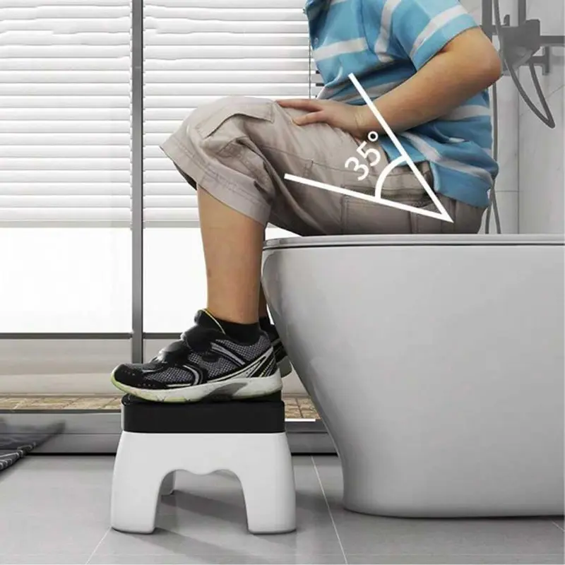 Bangku Toilet Kloset Duduk Pijakan Kaki Anti Slip Stool Bathroom H42 3