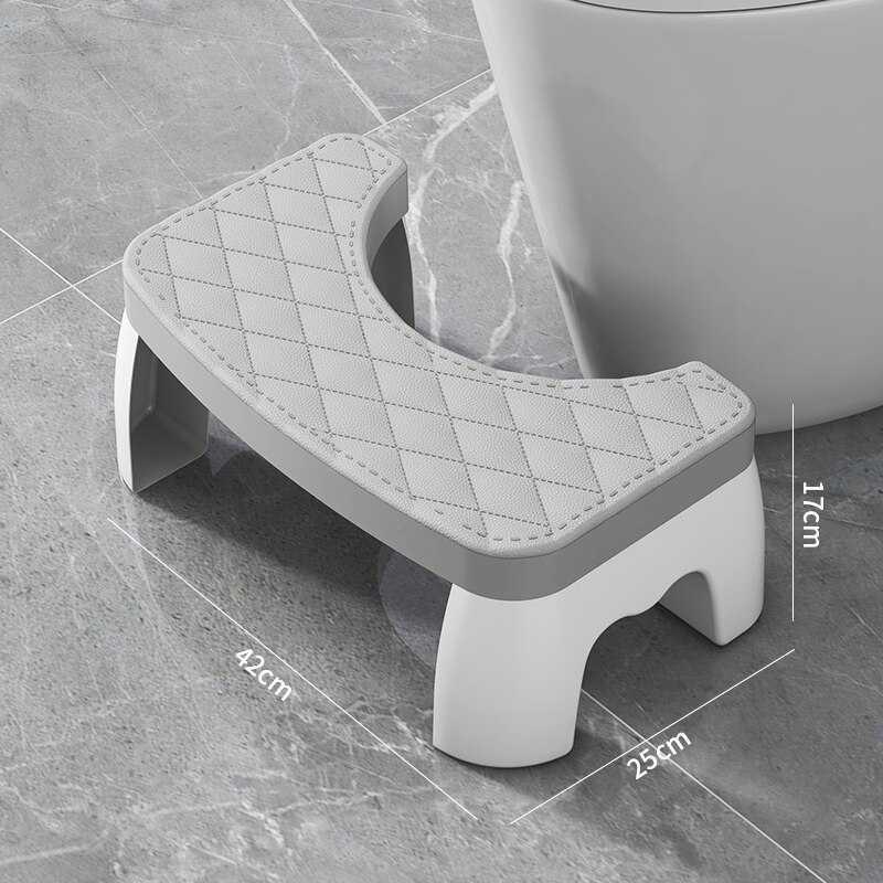 Bangku Toilet Kloset Duduk Pijakan Kaki Anti Slip Stool Bathroom H42 5