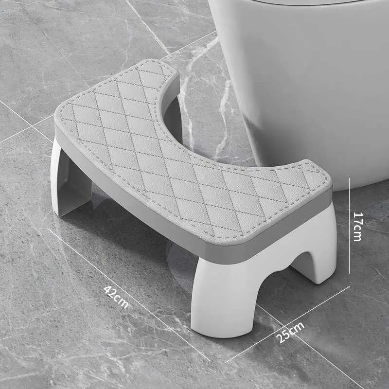 Bangku Toilet Kloset Duduk Pijakan Kaki Anti Slip Stool Bathroom H42 5