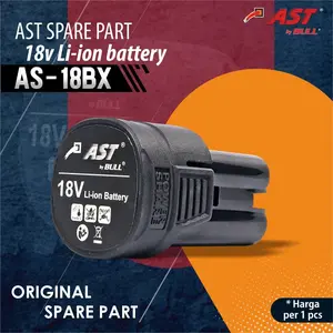 Baterai Bor Cordless All Brand AST AS18BX AS 18 BX 18 VOLT