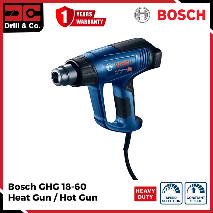 Gambar Bosch Heat Gun / Hot Gun GHG 18-60 dari Drill&Co Kota Administrasi Jakarta Barat Tokopedia