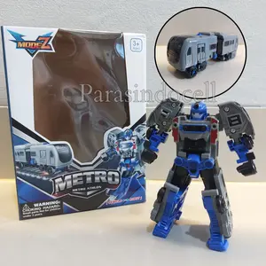 Mainan Robot Metro Athlon / Tobot Mekanikal Jadi Kereta