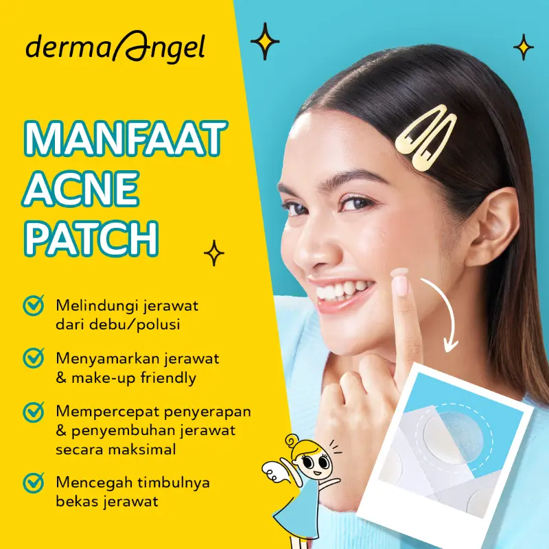 DERMA ANGEL Acne Gel Patch Day/Night/Mix Stiker Jerawat 1