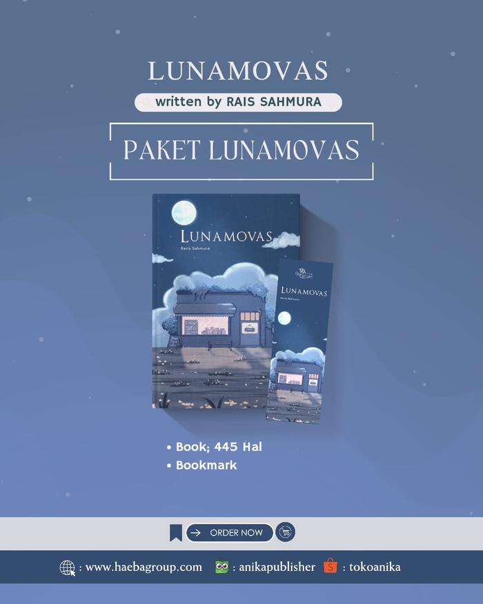 Gambar Novel Lunamovas by Raris Sahmura dari anikapublisher Kota Administrasi Jakarta Timur 4 Tokopedia