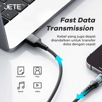 Gambar JETE CX11 Kabel Data 65W Fast Charging Micro - Garansi 2 Tahun - Putih dari Doran Gadget Official Kota Surabaya 4 Tokopedia