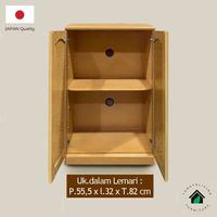 Gambar Toraya Lemari Sepatu/ Rak Sepatu / Shoe Cabinet CA-60 SB Natural - Natural  dari TorayaLiving Kota Surabaya 5 Tokopedia