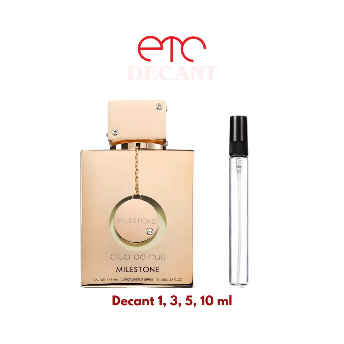 Decant Parfum Milestone Pour Homme Armaf EDP For Men