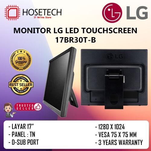 Jual Monitor LG LED 17BR30T-B Touchscreen - Kota Administrasi