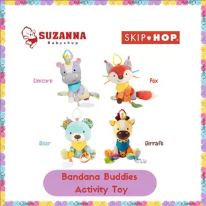 Skip Hop Bandana Buddies Activity Toy - Boneka Bayi dan Anak
