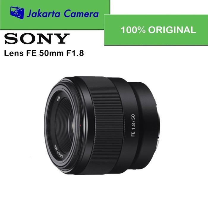 Gambar Sony Lens FE 50mm F1.8 Garansi Resmi dari JakartaCamera Kota Administrasi Jakarta Barat Tokopedia
