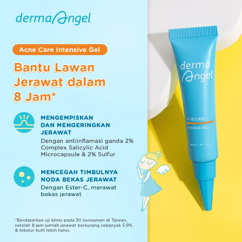 DERMA ANGEL Acne Gel Patch Day/Night/Mix Stiker Jerawat 7